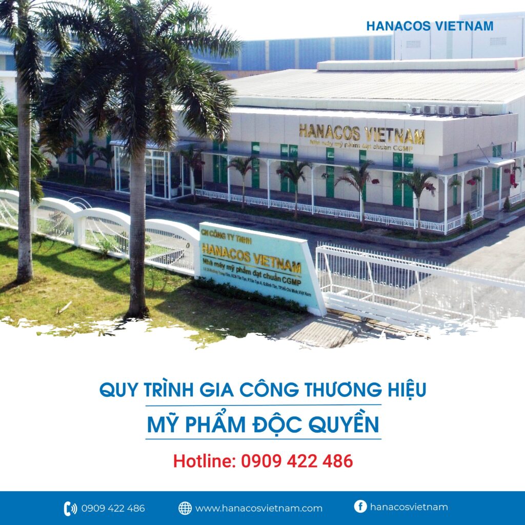 Gia công mỹ phẩm Hanacos Vietnam