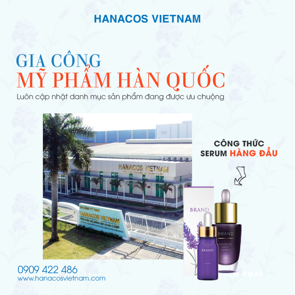 gia công mỹ phẩm oem