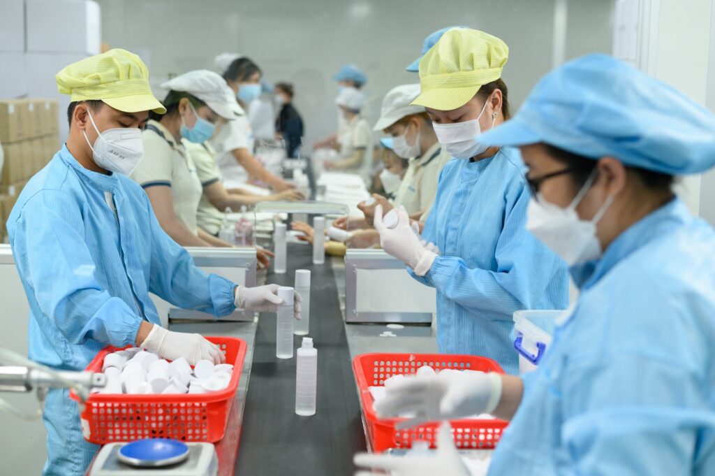 Gia công mỹ phẩm Hàn Quốc