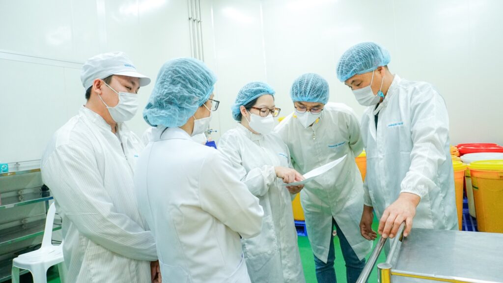 sản xuất mỹ phẩm