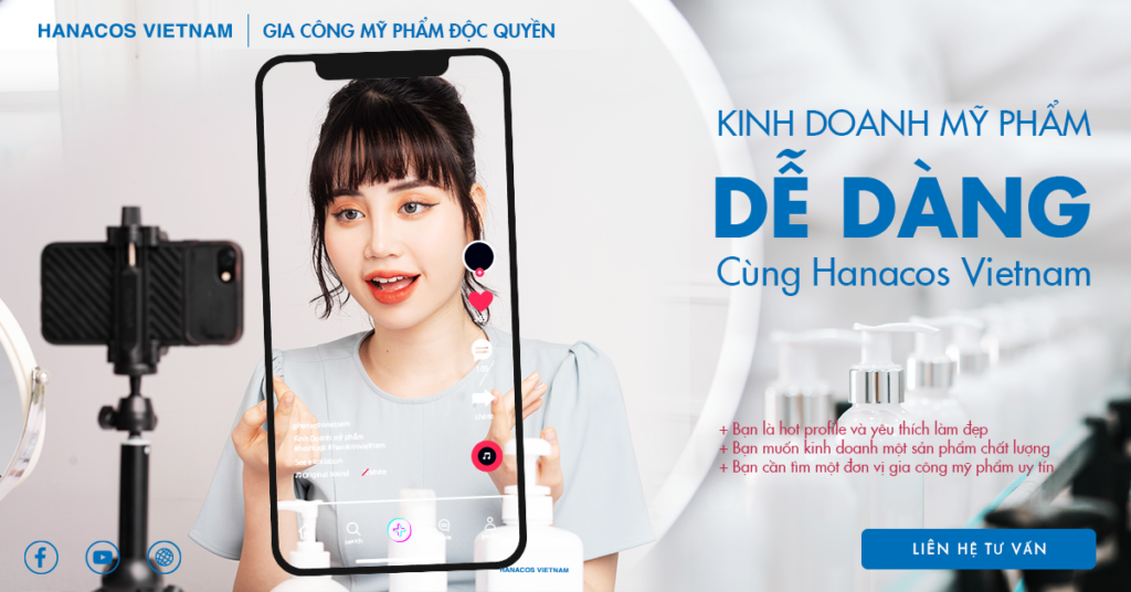 kinh doanh my pham tiktok