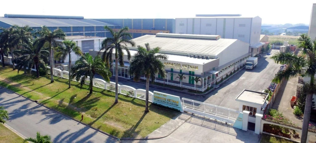 Nhà máy sản xuất mỹ phẩm Hanacos Vietnam