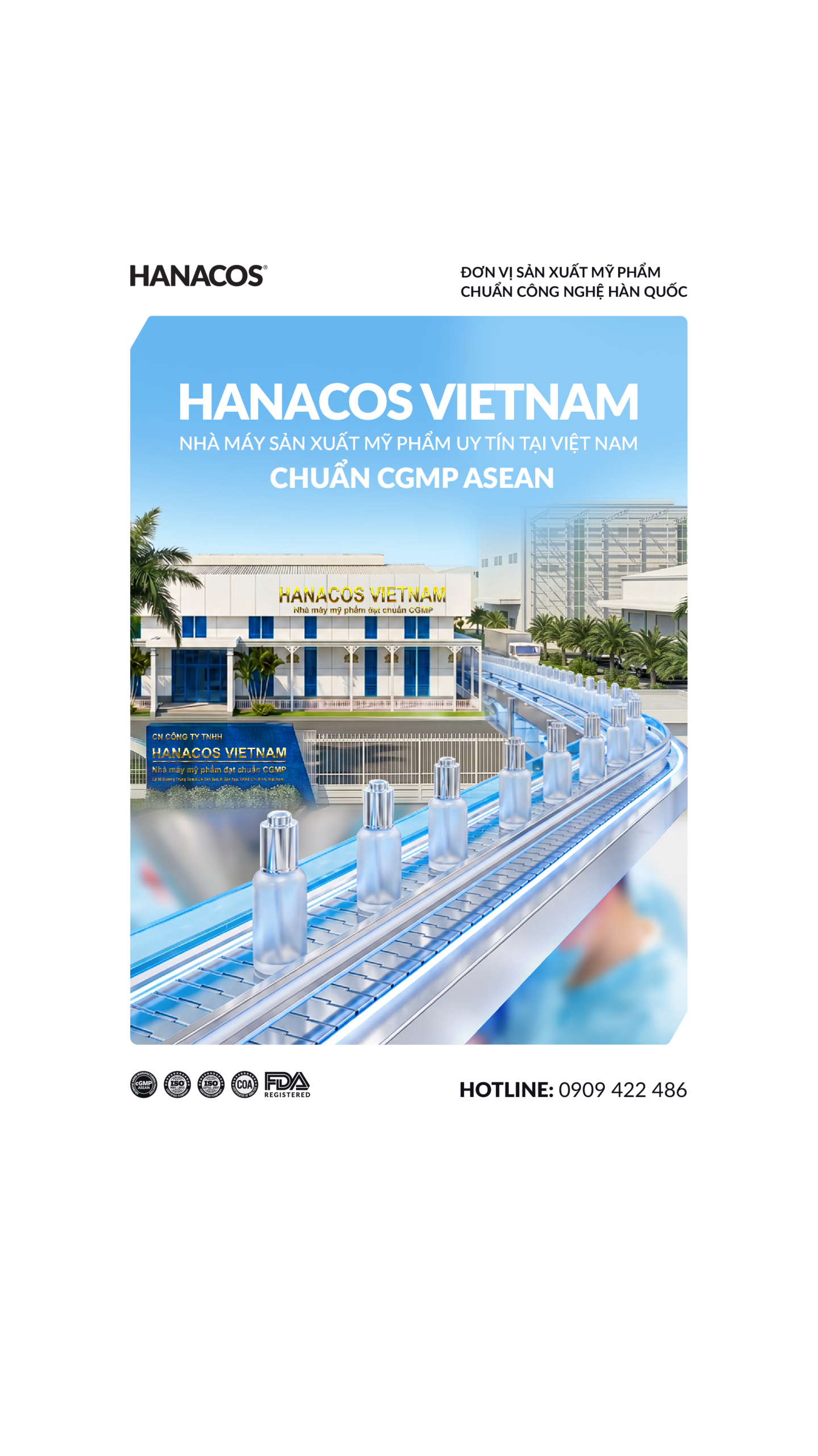 Top 05 Nhà Máy Sản Xuất Mỹ Phẩm Uy Tín Tại Việt Nam Chuẩn CGMP ASEAN